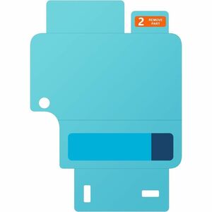 Samsung Screen Protector for Galaxy Z Flip6 - Transparent - For AMOLED Smartphone - Fingerprint Resistant, Scratch Resista