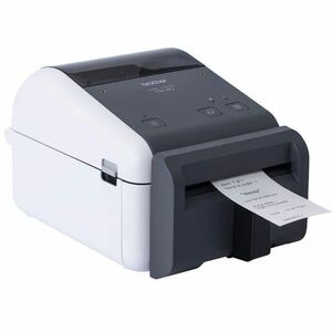 Brother TD-4420DNFC Desktop Direct Thermal Printer - Monochrome - Label Print - Fast Ethernet - USB - USB Host - Serial - 