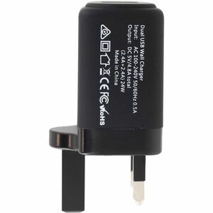 Our Pure Planet 24 W AC Adapter - Universal Adapter - For Smartphone, Smart Watch - 120 V AC, 230 V AC Input - 5 V DC Outp