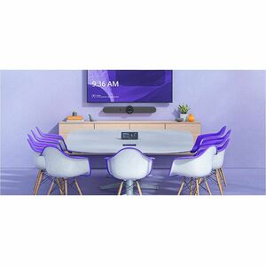 Logitech Rally Bar (TAA-Compliant Version) & Logitech Tap with Cat5e & Rally Mic Pod - TAA - For Video Conferencing - 3840