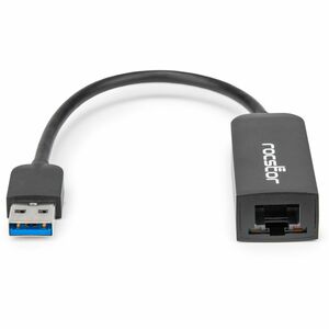 Rocstor Premium USB-A to 2.5G Ethernet Adapter - 1 x USB Type A - Male - 1 x RJ-45 Network - Female - Black - 1