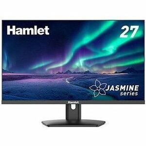 Hamlet Monitor LCD HM27JF-V - 27 Full HD 1920x1080100 Hz IPS. Altoparlanti stereo integrati. Dotato di ingressi HDMI + VGA