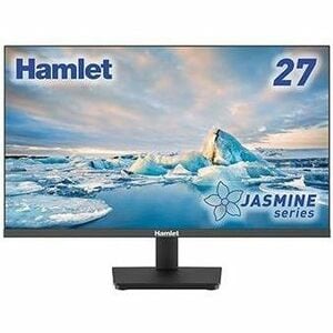 Hamlet Monitor LCD HM27JF-VDR - 27 FHD 1920x1080 100 Hz IPS. Altoparlanti integrati. Base Regolabile in altezza. Ingressi 