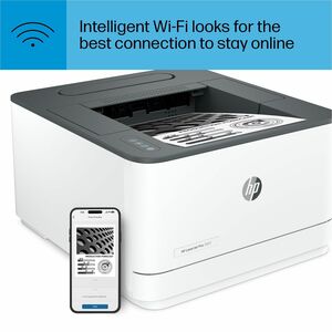HP LaserJet Pro 3000 3001dw Desktop Wireless Laser Printer - Monochrome - 35 ppm Mono - 1200 x 1200 dpi Print - Automatic 