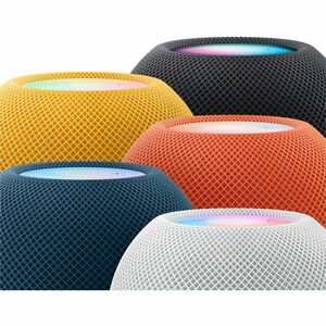 Apple HomePod mini Portable Bluetooth Smart Speaker - Siri Supported - Midnight - 60 Hz - Wireless LAN