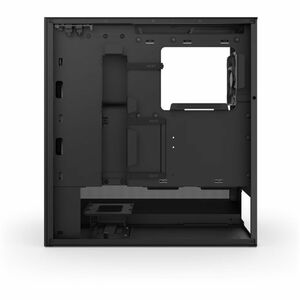 NZXT H5 Flow CC-H52FB-R1 Computer Case - ATX Motherboard Supported - Mid-tower - Mesh, Tempered Glass, Galvanized Cold Rol