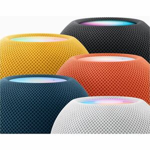 Apple HomePod mini 蓝牙 智能音箱 - Siri 支持 - 午夜黑 - Surround Sound - 无线局域网