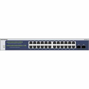 Netgear GS724T 24 Ports Manageable Ethernet Switch - Gigabit Ethernet - 10/100/1000Base-T, 1000Base-X - 3 Layer Supported 