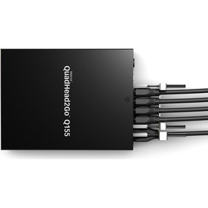 Matrox QuadHead2Go Multiview-Gerät - Einzellizenz - Funktionen: MultiView, Videoskalierung - 1920 x 1200 - HDMI - Netzwerk