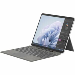 Microsoft Surface Pro 10 Tablet - 16 GB - 256 GB SSD - Windows 11 - 5G - Platinum - Core i5 - Cellular Phone Capability - 