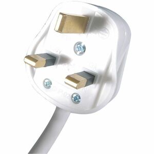 connektgear Surge Suppressor/Protector - White - UK BS1363 Plug - 6 x BS 1363/A - 375 J - 250 V AC - 5m - Wall Mountable