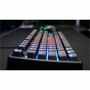 CHERRY XTRFY XTRFY K4V2 RGB TKL Teclado Gaming - Cabo Conectividade - USB tipo A Interface - LED RGB - Inglês (EUA) - Pret
