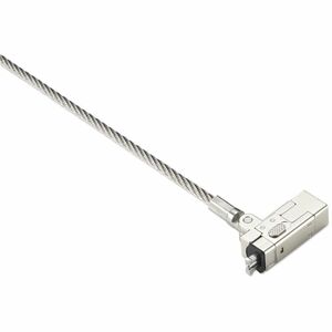 Kensington Slim NanoSaver 2.0 Cable Lock For Notebook - 1.80 m Cable - Patented T-bar/Key Lock - Plastic, Nylon, Stainless