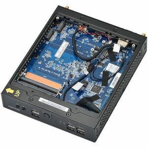 Shuttle XPC slim Barebone System - Slim PC - 1 x Processor Support - 1 Celeron 12th Gen 7305 1.10 GHz Penta-core (5 Core) 