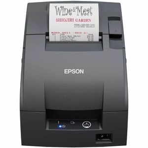 Stampante a trasferimento termico Epson TM-U220IIB (142A0) - Grigio scuro - Stampa etichette/ricevute - 470 lps Mono - Aut