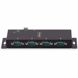 StarTech.com Device Server - TAA Compliant - Twisted Pair - 1 x Network (RJ-45) - 4 x Serial Port - 10/100Base-T - Fast Et