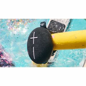 Ultimate Ears MINIROLL Portable Bluetooth Speaker System - Soft Black - Battery Rechargeable