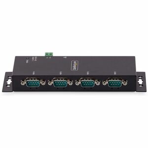 StarTech.com Device Server - TAA Compliant - Twisted Pair - 1 x Network (RJ-45) - 4 x Serial Port - 10/100Base-T - Fast Et