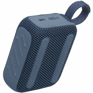 JBL Go 4 Portable Bluetooth Speaker System - 4.2 W RMS - Blue - 90 Hz to 20 kHz - Battery Rechargeable - 1 Pack