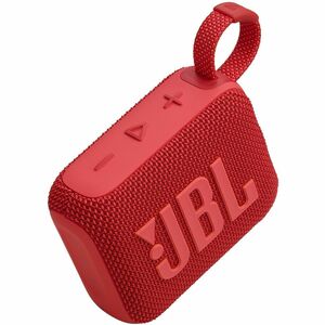 JBL Go 4 Portable Bluetooth Speaker System - 4.2 W RMS - Red - 90 Hz to 20 kHz - Battery Rechargeable - 1