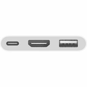 Apple A/V Adapter - 1 x 24-pin USB Type C - Male - 1 x 24-pin USB Type C - Female, 1 x 19-pin HDMI Digital Audio/Video - F