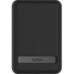 Belkin 5000 mAh Magnetic MagSafe Wireless Power Bank with Stand, Sleek Design for iPhone 15, 14, 13 and 12 Series, Compati