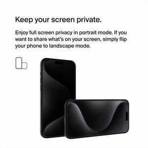 Belkin Privacy Screen Protector for iPhone 15 Pro Max + Easy Align Frame