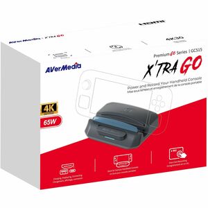 AVerMedia X'TRA GO (GC515) Docking Station and Capture Card for Handheld/Mobile Device - Black - Functions: Video Recordin