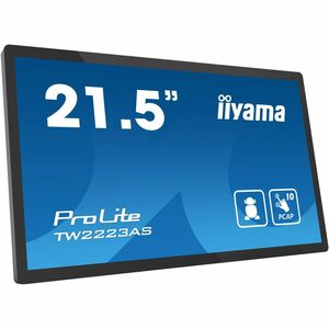 iiyama ProLite TW2223AS-B2 22 Zoll Class LED-Touchscreen-Monitor - 16:9 Format - 18 ms Reaktionszeit - 54,6 cm (21,5 Zoll)