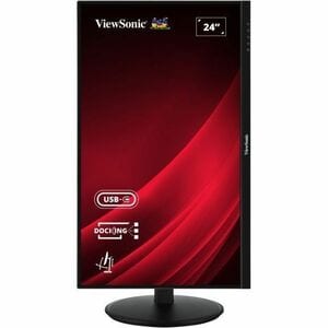ViewSonic VG2409U-2 24" Class Full HD LED Monitor - 61 cm (24") Viewable - LED Backlight - 1920 x 1080 - 300 cd/m² - 5 ms 