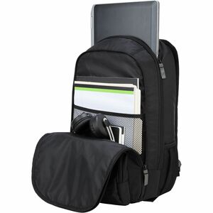 Estuche de transporte Targus Groove CVR617 (Mochila) para 43.2cm (17") Portátil - Negro - Conforme con normas TAA - Amorti