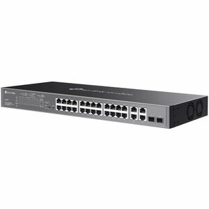 TP-Link JetStream TL-SL2428P 24 Puertos Gestionable Conmutador Ethernet - Gigabit Ethernet - 1000Base-X, 10/100/1000Base-T