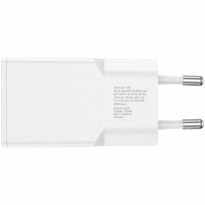 4smarts 541124. Aufladetyp: Drinnen, Energiequelle: AC, Aufladekompatibilität: Smartphone. Eingangsspannung: 100 - 240 V. 