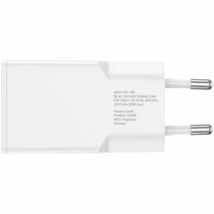 4smarts PDPlug Slim. Aufladetyp: Drinnen, Energiequelle: AC, Aufladekompatibilität: Smartphone, Tablets. Eingangsspannung: