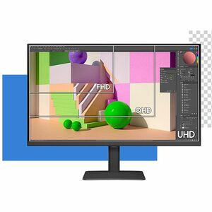 Samsung ViewFinity S8 S32D800EAU 32" Class 4K UHD LED Monitor - 16:9 - Black - 81.3 cm (32") Viewable - Vertical Alignment