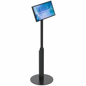 SpacePole Arc Height Adjustable POS Terminal Stand - 27.9 cm (11") to 68.6 cm (27") Screen Support - 12 kg Load Capacity -