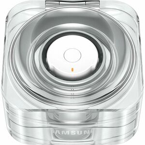 Samsung Galaxy Ring, Size 7, Titanium Silver - Finger - Android - Accelerometer, PPG Sensor, Temperature Sensor - Phone - 