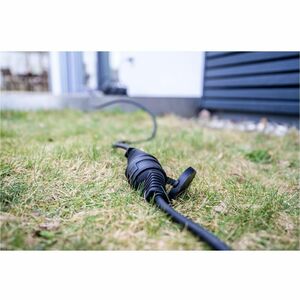 Brennenstuhl Power Extension Cord - 5 m - AC Power / AC Power - 230 V AC - Outdoor - Black - 1