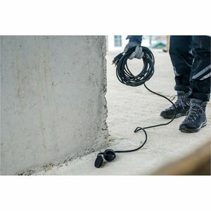 Brennenstuhl Verlängerungskabel - 10 m - Netzstrom / Netzstrom - 230 V AC - Outdoor - Schwarz