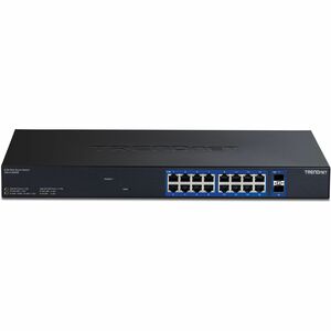 Commutateur Ethernet TRENDnet TEG-3182WS 16 Ports Gérable - Gigabit Ethernet, 2.5 Gigabit Ethernet, 10 Gigabit Ethernet - 