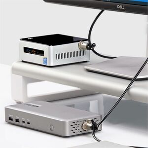 StarTech.com Kit di sicurezza per laptop/periferiche con K-Slot, blocco di sicurezza antifurto per 3 dispositivi, cavo da 