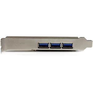 StarTech.com USB Adapter - PCI Express 2.0 x1 - Plug-in Card - 4 Total USB Port(s) - 4 USB 3.0 Port(s) - PC, Linux