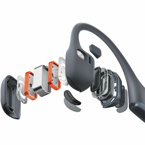 Shokz OpenRun Pro 2 Kabellos Nackenbügel, Über das Ohr Stereo Ohrhörerset - Schwarz - Binaural - Offen - 20 Hz bis 20 kHz 