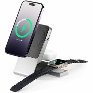 Alogic Matrix+ Power Bank - Black - For Qi-enabled Device - 5000 mAh - 12 V Input - Black