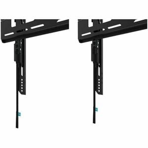 Neomounts Wall Mount for TV - Black - Height Adjustable - 1 Display(s) Supported - 81.3 cm to 190.5 cm (75") Screen Suppor