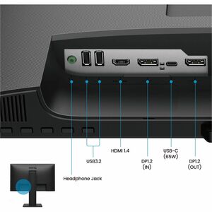 Monitor LED BenQ BL2486TC 609,6 mm (24,0"") Class Full HD - 16:9 - 60,5 cm (23,8"") Viewable - Tecnologia In-plane Switchi
