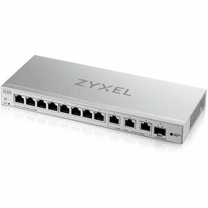 ZYXEL XGS1250-12 11 Anschlüsse Verwaltbar Ethernet-Switch - Gigabit-Ethernet, 2.5 Gigabit Ethernet, 5 Gigabit Ethernet, 10