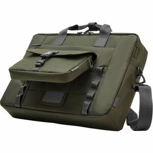 HP Carrying Case (Messenger) for 39.6 cm (15.6") Notebook - Grey - Water Resistant, RFID Resistant - Plastic, Polyethylene