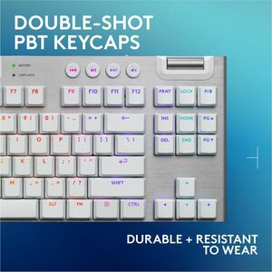 Logitech G915 X LIGHTSPEED TKL Low-Profile Wireless Gaming Keyboard, Double-Shot PBT Keycaps, Fully Programmable Keys, RGB