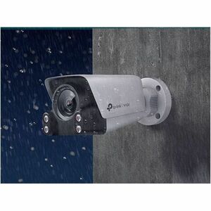 TP-Link VIGI C340S 4 Megapixel Outdoor Netzwerkkamera - Farbe - Kugel - Weiß - 30 m Infrarot/Farbe Nachtsicht - H.264, H.2